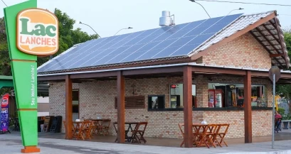 Fachada da Lac Lanches Caramuru